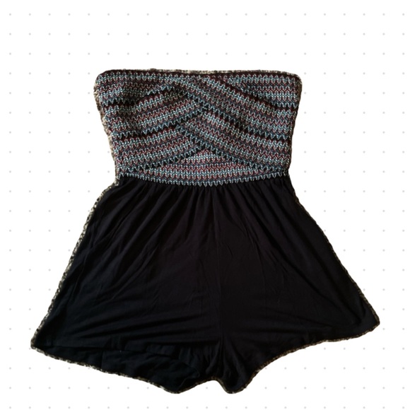 Jessica Simpson Pants - Jessica Simpson strapless romper